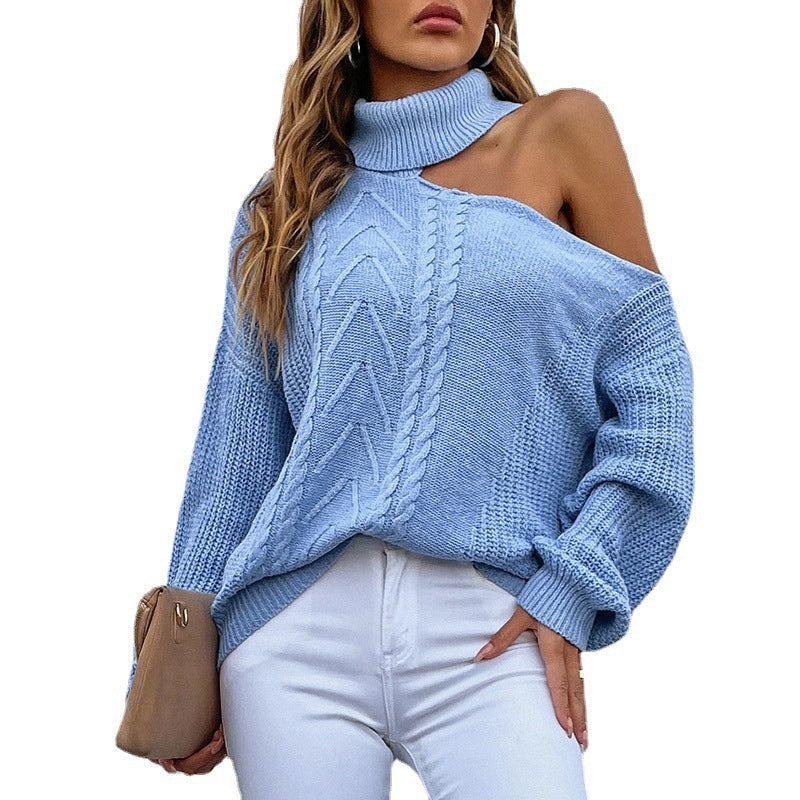 Neuer Damen Pullover mit Polokragen – Locker & Stylisch